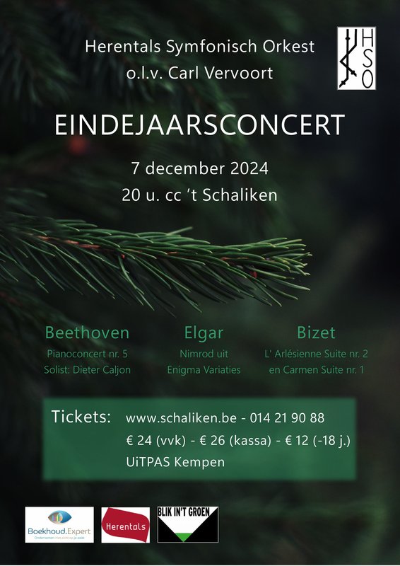 Concerten Eindejaarsconcert