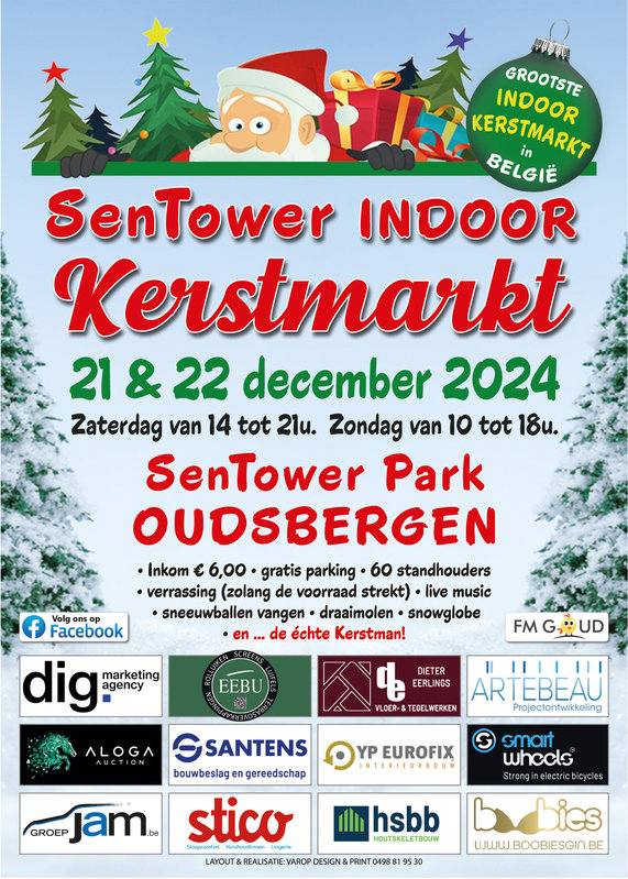 Kerstmarkten Sentower Indoor Kerstmarkt