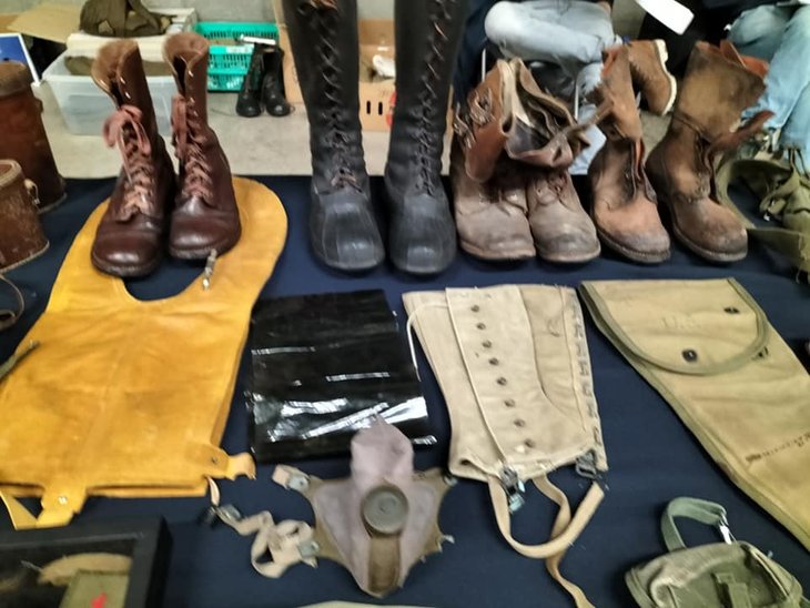 Ontspanning Militaria- wapenbeurs Antwerp Expo