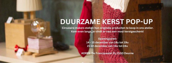 Kerstmarkten Duurzame kerst pop-up