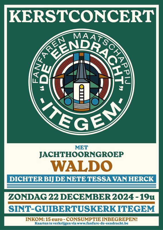 Concerten Kerstconcert Jachthoorngroep Waldo Dichter de Nete Tessa Herck