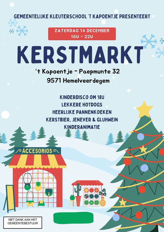 Kerstmarkten Gezellige Kerstmarkt