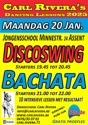 Workshops Lessenreeks Discoswing Bachata