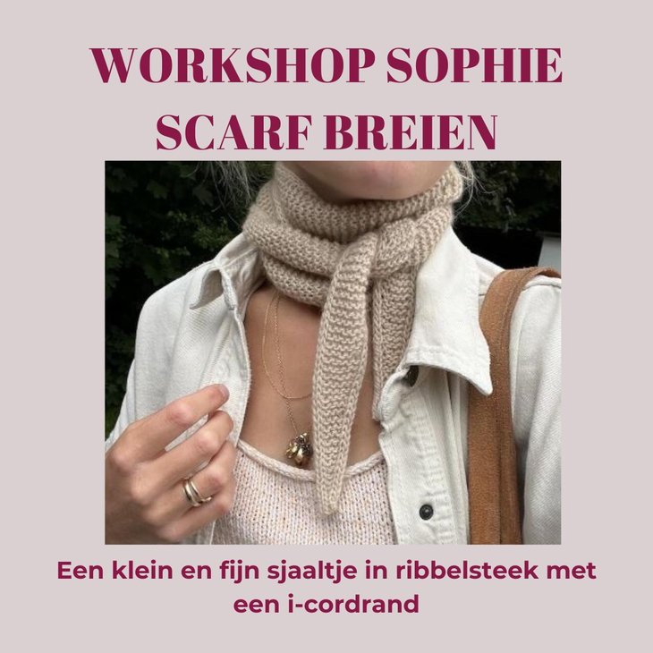 Workshops Workshop Sophie scarf breien