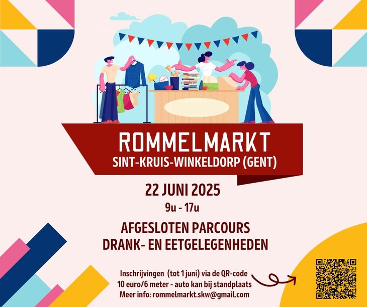  Straatrommelmarkt - Sint-Kruis-Winkel (Gent)