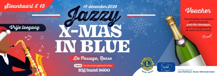 Concerten Jazzy X-Mas Blue Big Band 9600