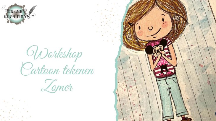 Workshops Workshop Cartoon tekenen zomer