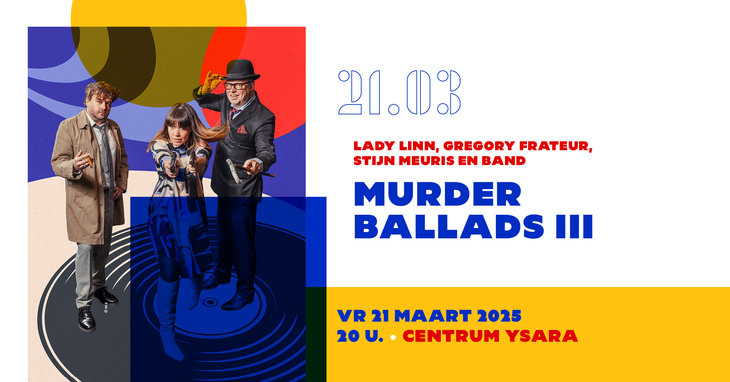 Voorstellingen Murder Ballads - Lady Linn, Gregory Frateur, Stijn Meuris & band