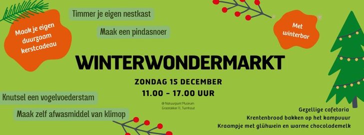 Ontspanning Winterwondermarkt, maak eigen duurzaam kerstcadeau 