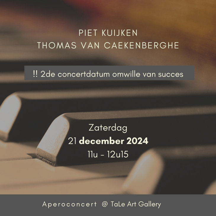 Concerten Aperitiefconcert Transit met Piet Kuijken & Thomas Caekenberghe