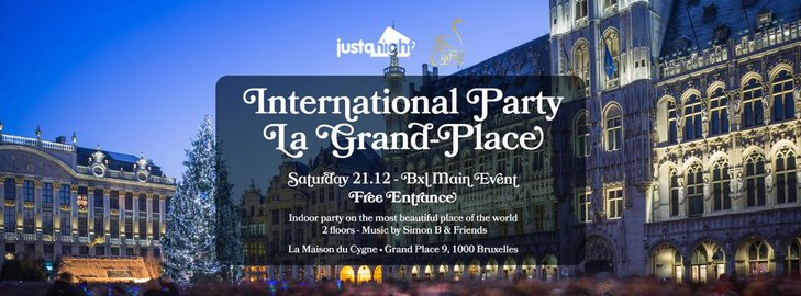 Nachtleven International Party La Grand-Place Maison Cygne] Free Entrance