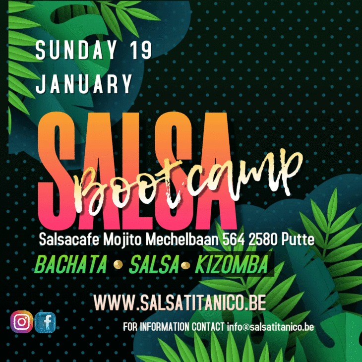 Workshops Doe met onze 3 durende Salsa Bootcamp 