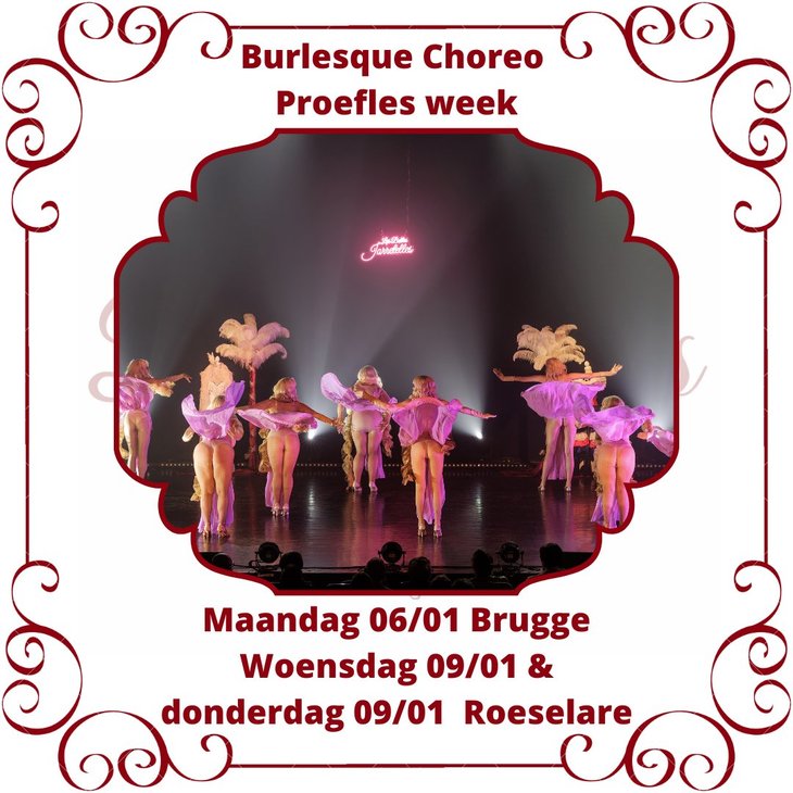 Nachtleven Burlesque lessenreeks - Roeselare