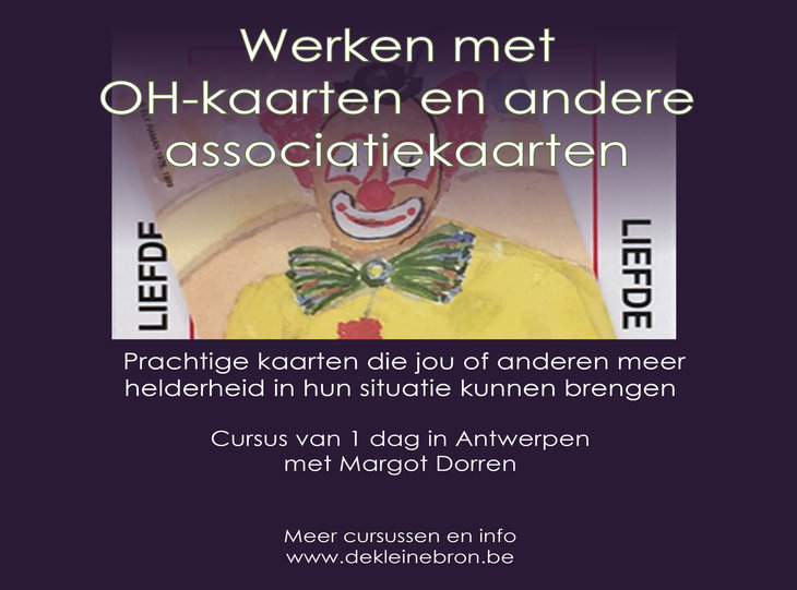 Workshops Cursus   Werken Oh-kaarten andere associatiekaarten