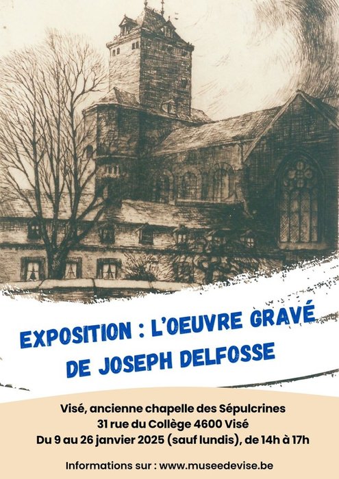 Tentoonstellingen Het gegraveerde werk Joseph Delfosse