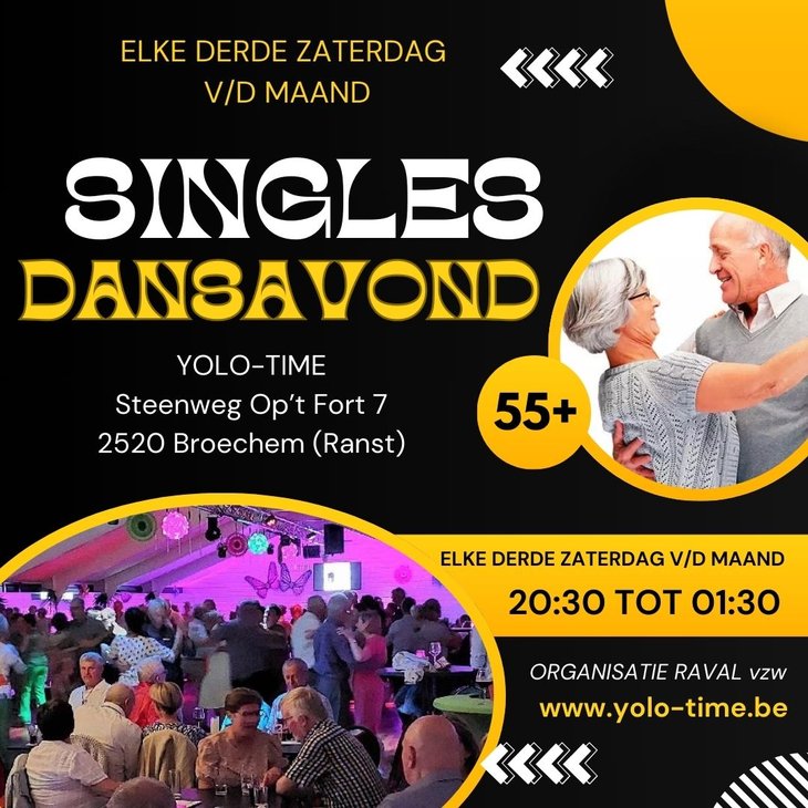 Ontspanning Dansavonden voor singles