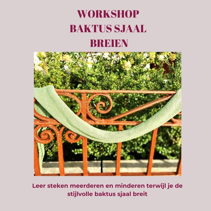 Workshops Workshop Baktus sjaal breien