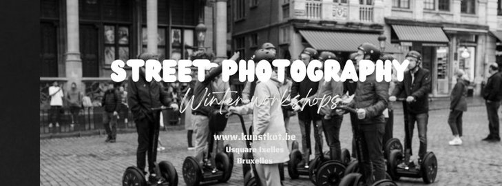 Workshops Street photography Brussels