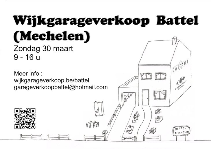  Wijkgarageverkoop Battel   maart  25