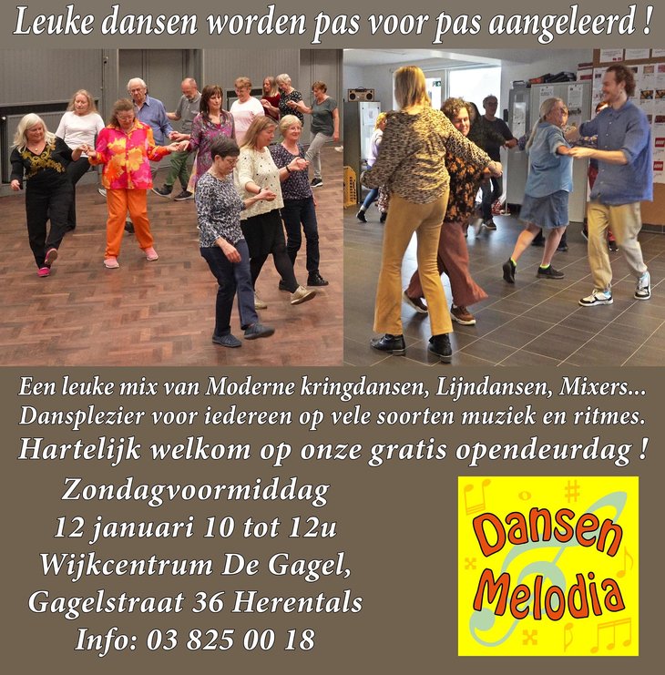 Ontspanning Samen Dansen, Lachen, Genieten, Opendeur 