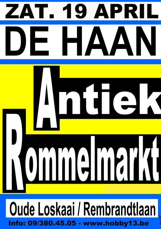  Antiek & Rommelmarkt