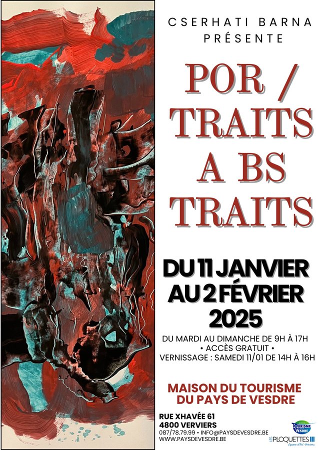 Tentoonstellingen Por / Traits bs Traits (PORTRETTEN & Abstracten)