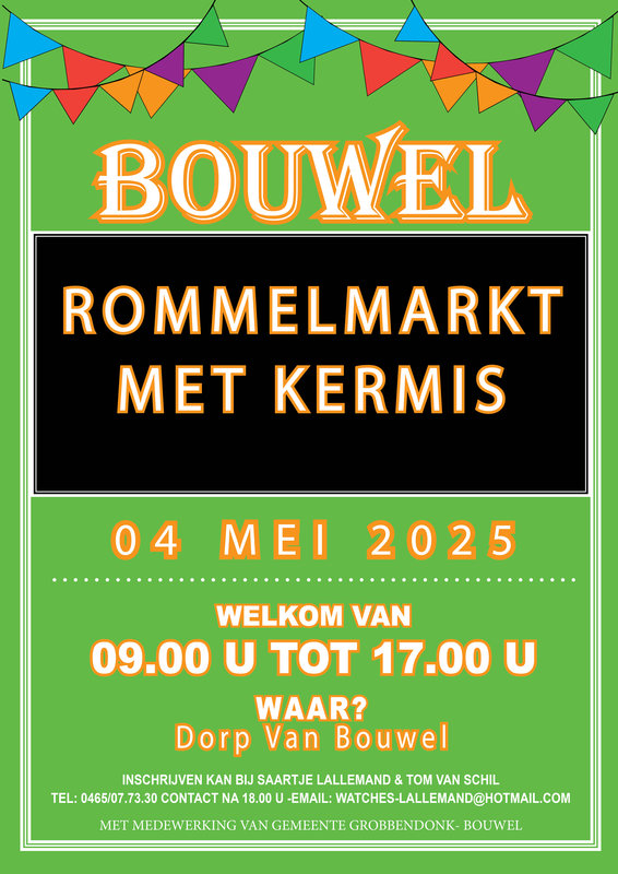  Rommelmarkt Bouwel het Dorp