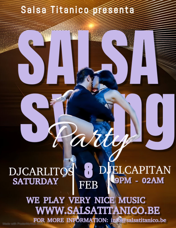 Nachtleven Disco swing, salsa, bachata, kizomba Party