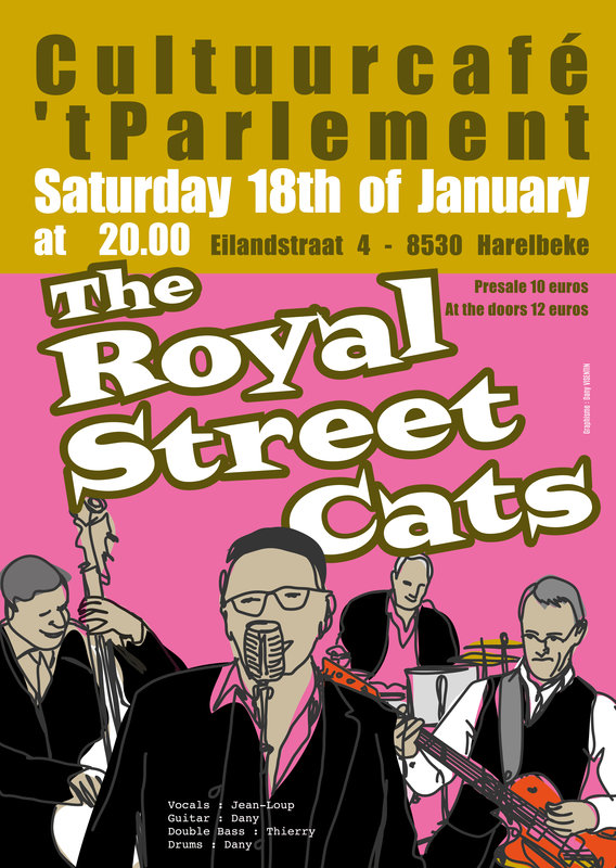 Concerten Plenaire Zitting The Royal Street Cats